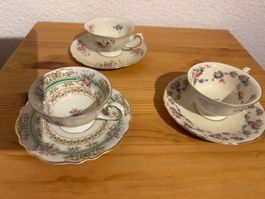 Antike Mokkatassen von Rosenthal
