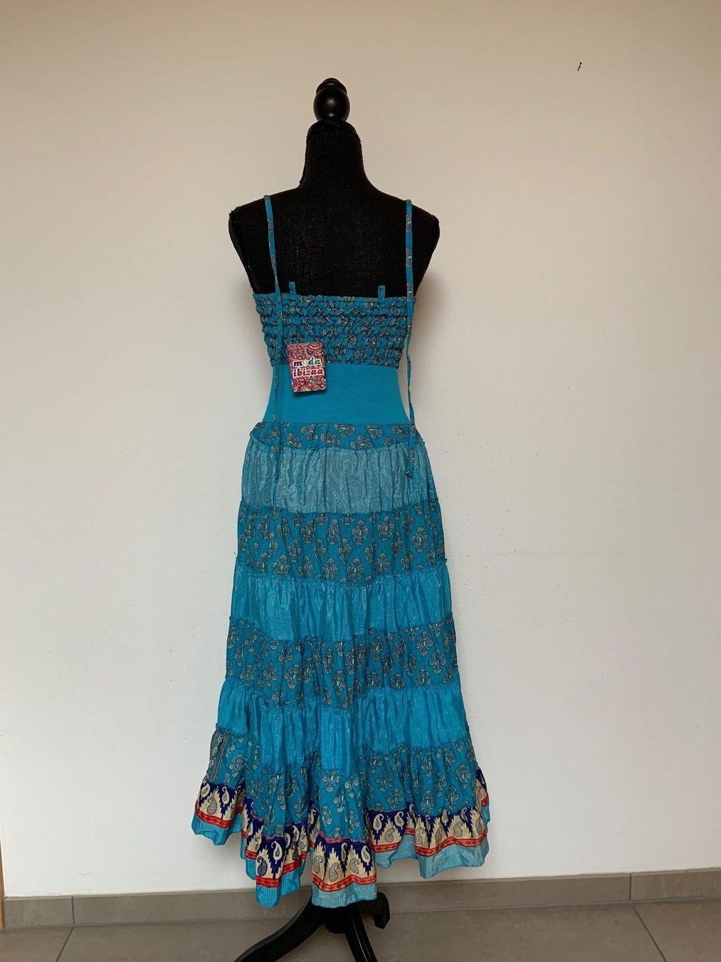 Gonne: Boho Maxirock / Midikleid aus Seide / Polyester – Nuovo (secondo la descrizione) da Sigriswil venduto da ck56 2