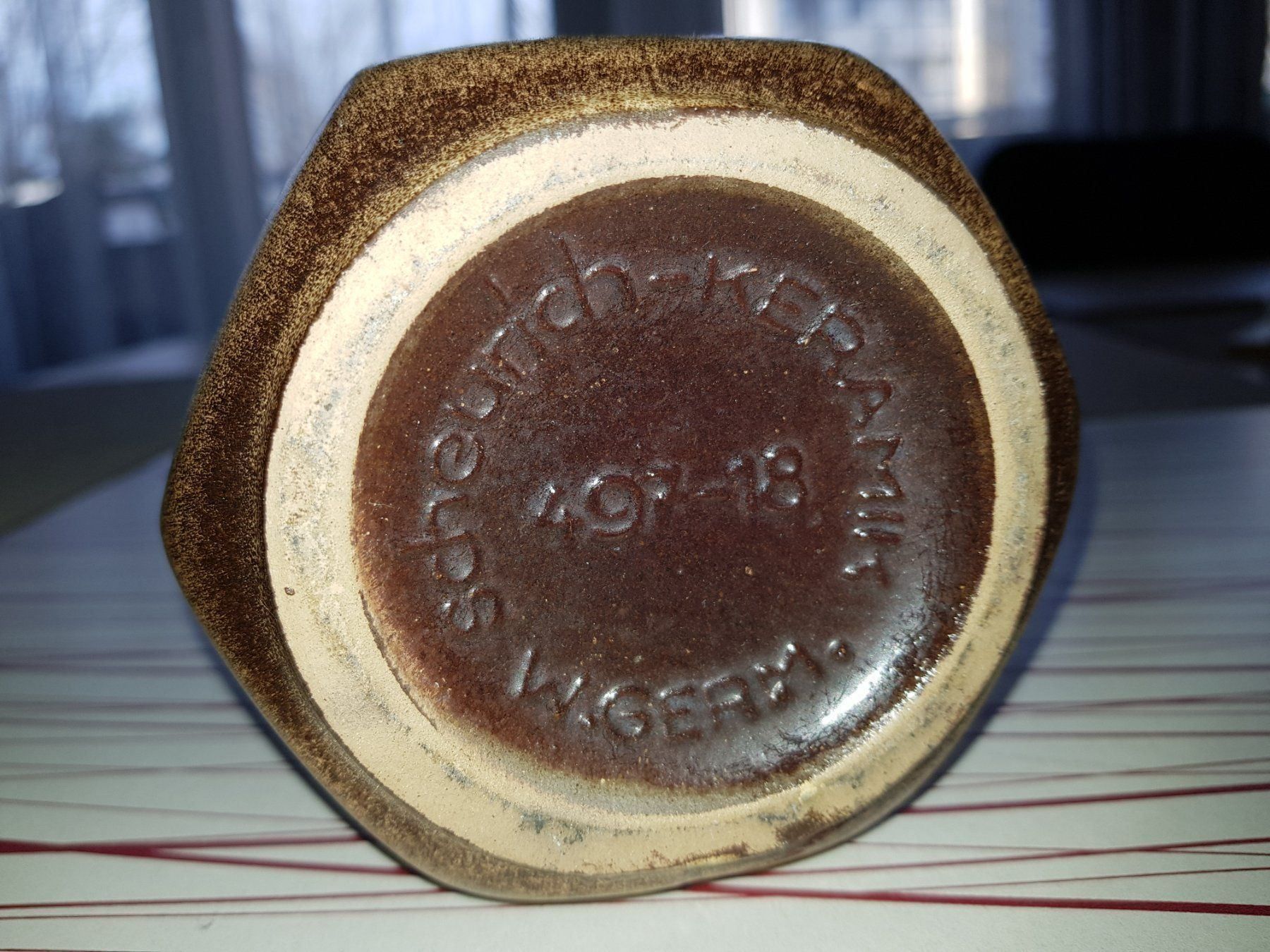 Vasi & Recipienti: Vase SCHEURICH-KERAMIK WEST-GERMANY – Usato da Cossonay-ville venduto da Super-Price-Quality 8