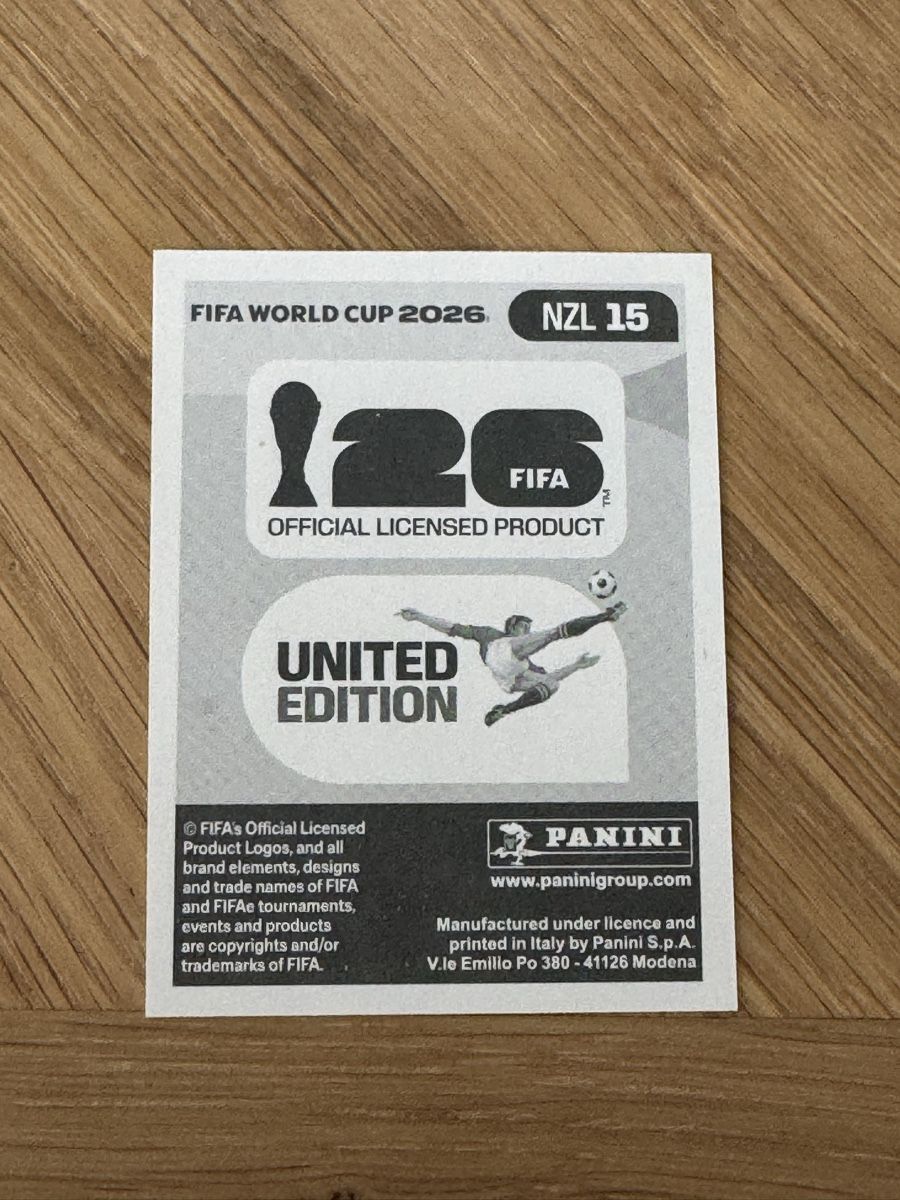 Panini Carte collezionabili: Panini 2026 NZL 15 – Nuovo (secondo la descrizione) da Grand-Lancy venduto da cyr_n5ky 1
