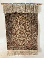 Seidenteppich Hereke / Naturseide Handgeknüpft