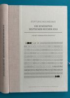 SCHÖNSTE DEUTSCHE BÜCHER 2012