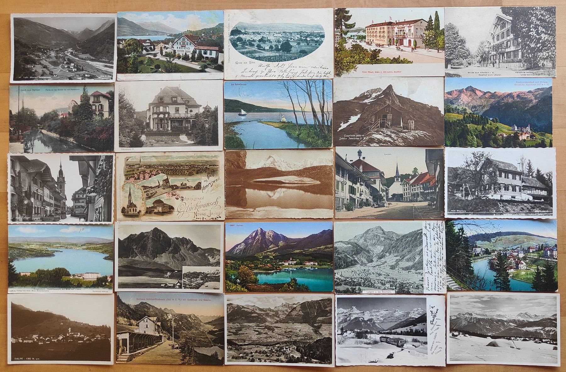 Cartoline postali: Super Lot, Posten mit 170 kleinformatigen Ansichtskarten – Usato da St. Erhard venduto da Chaeferli6
