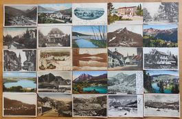 Super Lot, Posten mit 170 kleinformatigen Ansichtskarten
