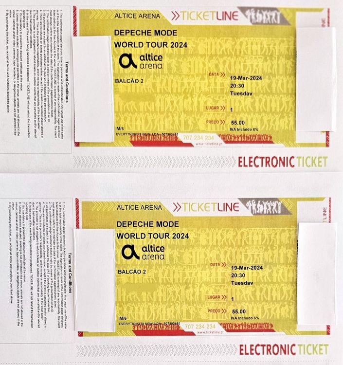 Depeche Mode Mnchen 2024 Tickets