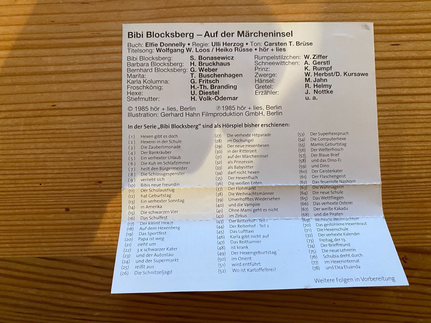 Musicassette: Kassette - Bibi Blocksberg (Folge 31) – Usato da St.Gallen venduto da kingsamas 4