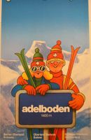 Plakat Adelboden Berner Oberland 1983