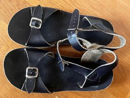 Sommersandale, dunkelblau, Gr. 35, sehr bequem, Top!