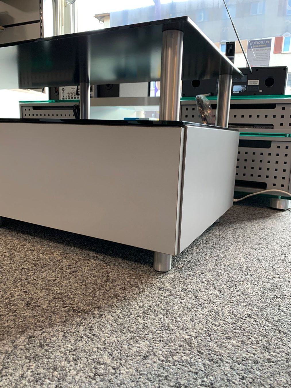 Spectral Mobili TV: Just Racks JRS 121 in silber – Nuovo (secondo la descrizione) da Freidorf TG venduto da DOSE61 4