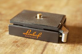 Linhof Quikfix 1 Stativadapter und Wechselplatte