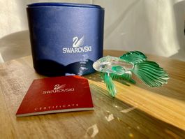 Swarovski Figur Schleierkampffisch grün 261259 mit OVP und Z