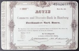 Taxcard - 125 Jahre Commerzbank - D