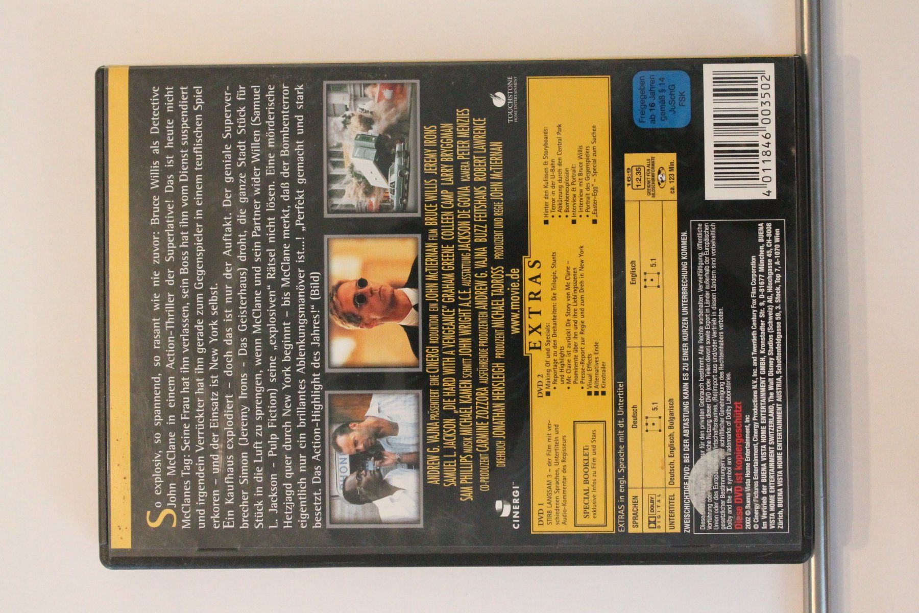 Tous les DVDs: Stirb langsam - jetzt erst recht – D'occasion à Grenchen par Manuel.We 1