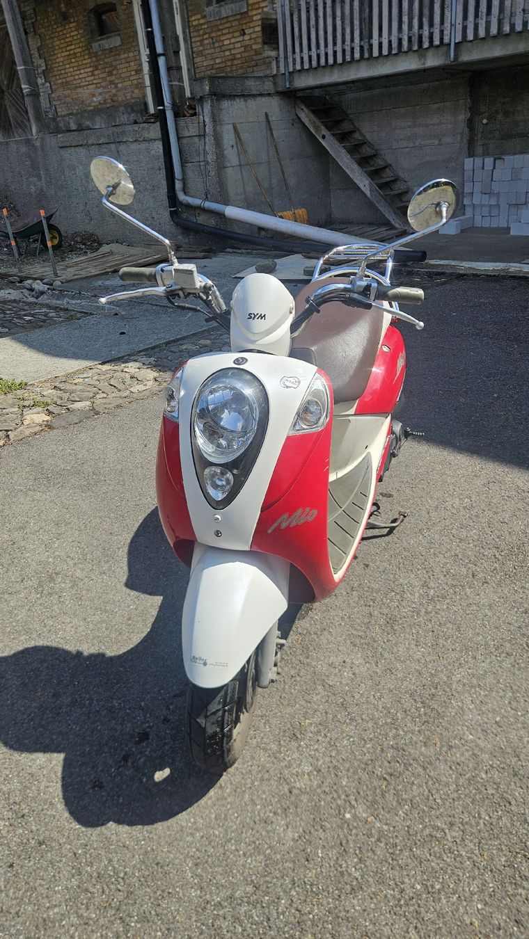 Sym Scooters: SYM Mio 100 - Rote – Gebraucht aus Häutligen von rickywills45 1
