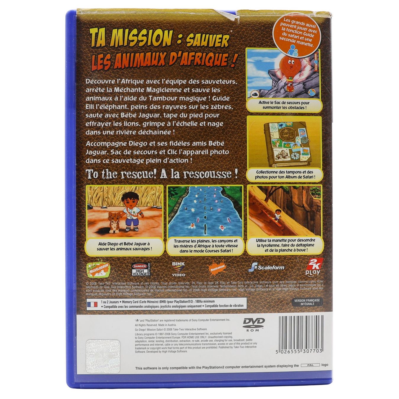 Giochi: Go, Diego, Go: Safari Rescue - PS2 – Usato da Paudex venduto da dindeboy 1