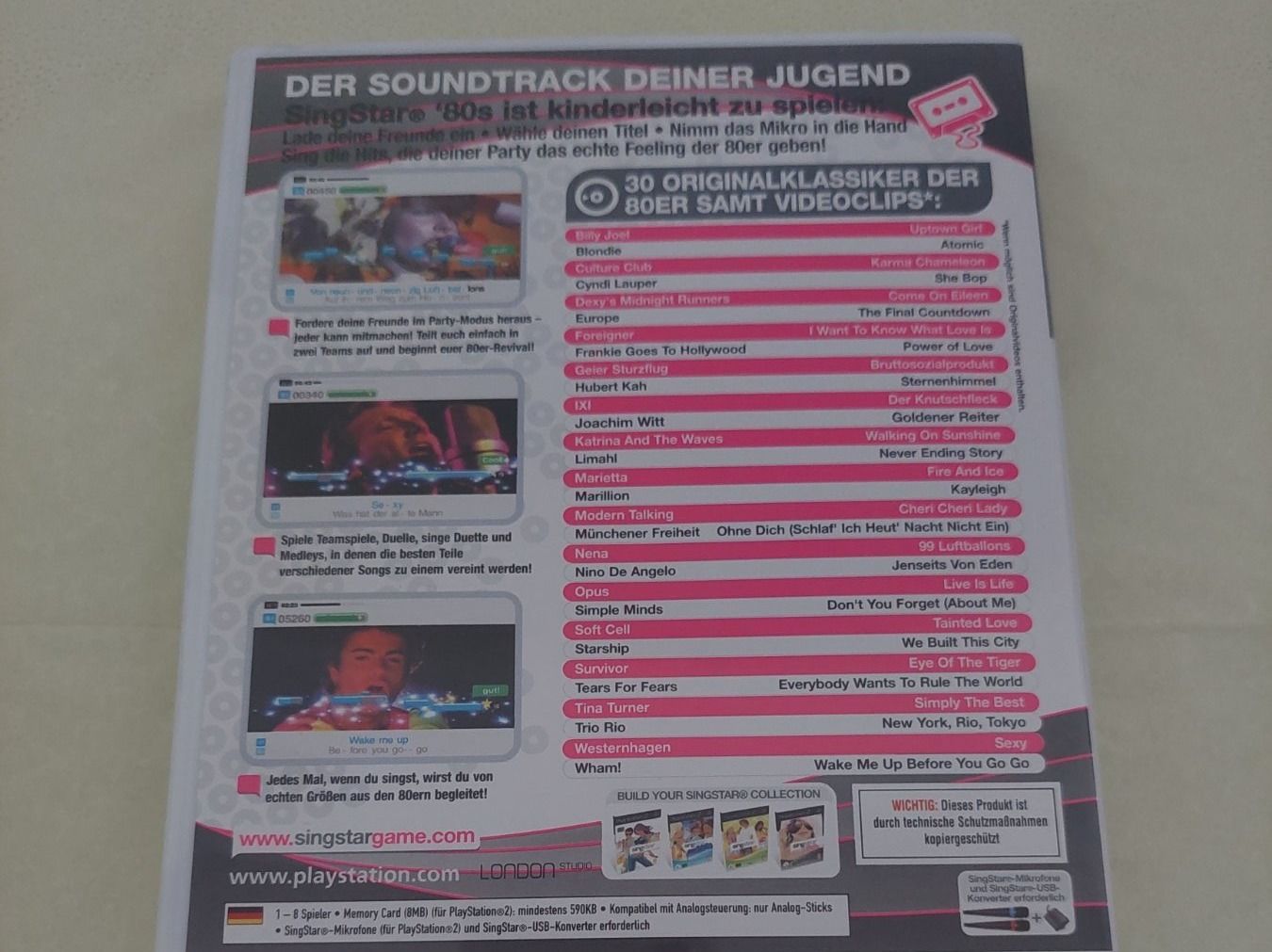 Giochi: Singstar 80's – Usato da Köniz venduto da Gamecollect 2