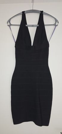 Herve Leger Kleid schwarz Grösse XXS neuwertiger Zustand