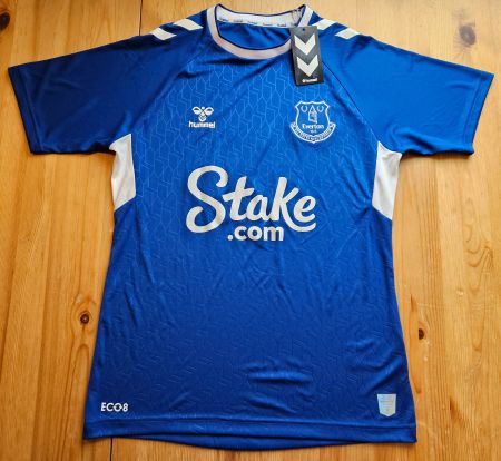 FC Everton Trikot NEU Hummel Grösse M Stake Toffees Blues