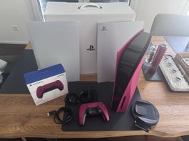 Playstation 5 Disc Edition im Cosmic Red mit OVP