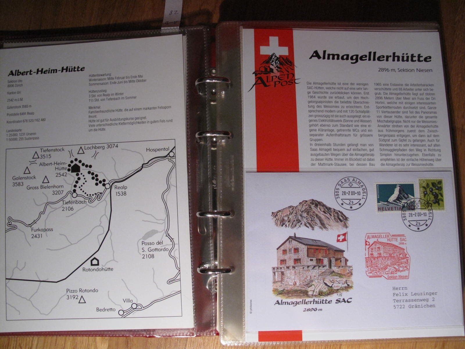 Philswiss Album: Alpenpost Schweiz  6 Spezial Alben – Usato da Wil SG venduto da fva01 2