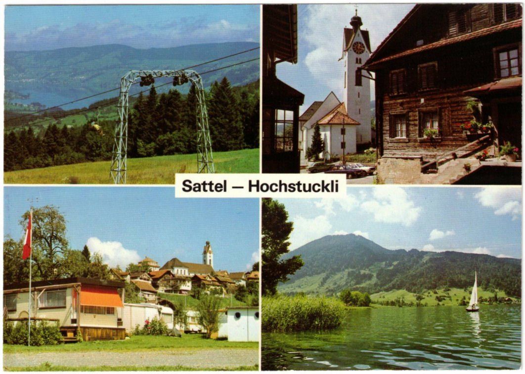 Cartoline postali: Sattel - 4 Bild AK – Usato da Binningen venduto da Mountainrider