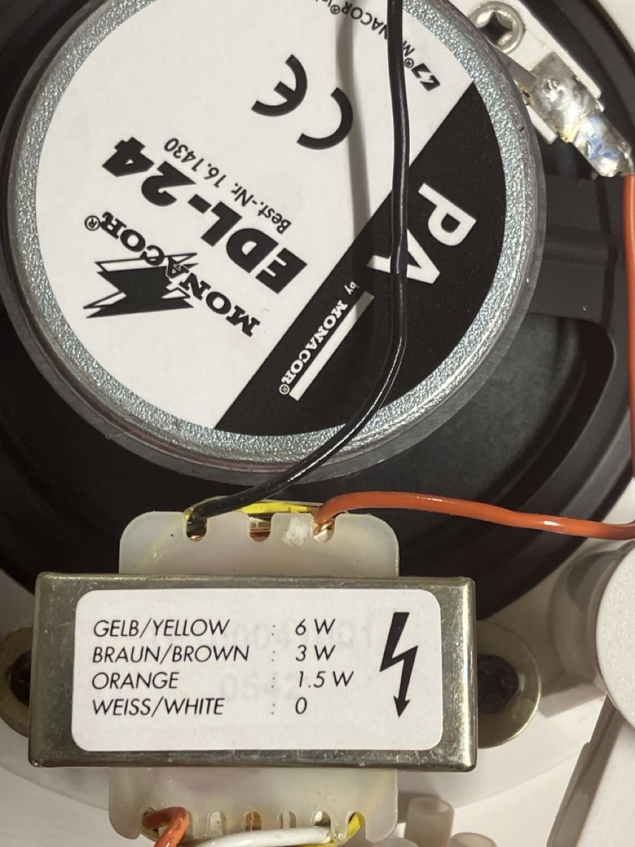 Monacor Casse acustiche: Monacor Einbau Lautsprecher NEU EDL-24 – Nuovo e nell'imballaggio originale da Erlenbach im Simmental! venduto da Simmentaler-Perlen 4