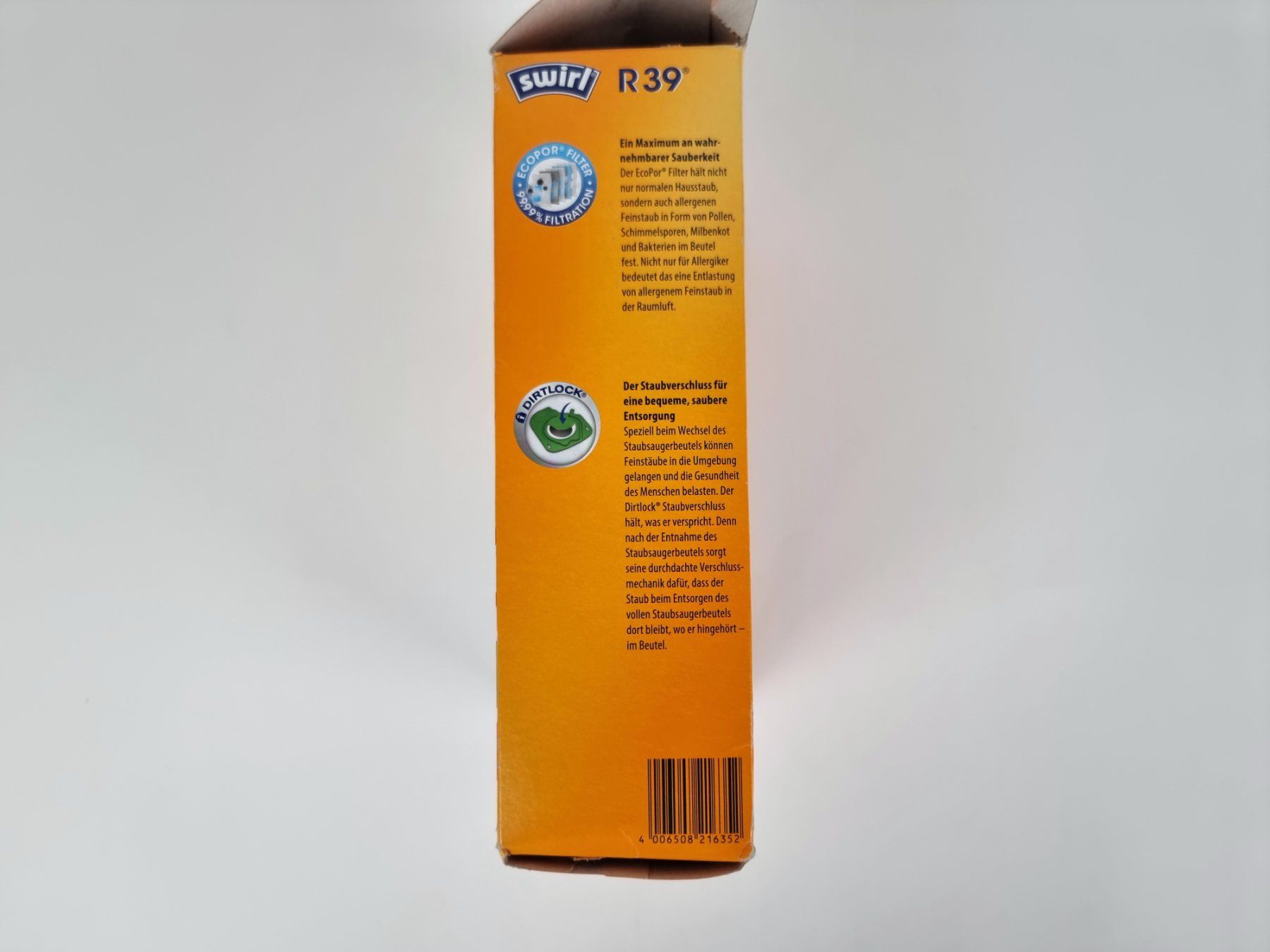 Aspirapolveri & Accessori: Swirl R39 Staubsaugerbeutel – Usato da Urtenen-Schönbühl venduto da Restwert_Schoenbuehl 6