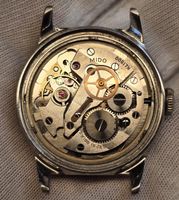rare Montre Mido Multifort Acier Stainless Steel ! vintage 