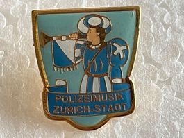 Anstecknadel POLIZEIMUSIK ZÜRICH-STADT