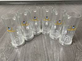 6 Bierkübel von Apenzeller Bier 5dl