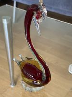 Glasfigur Schwan Murano Vintage