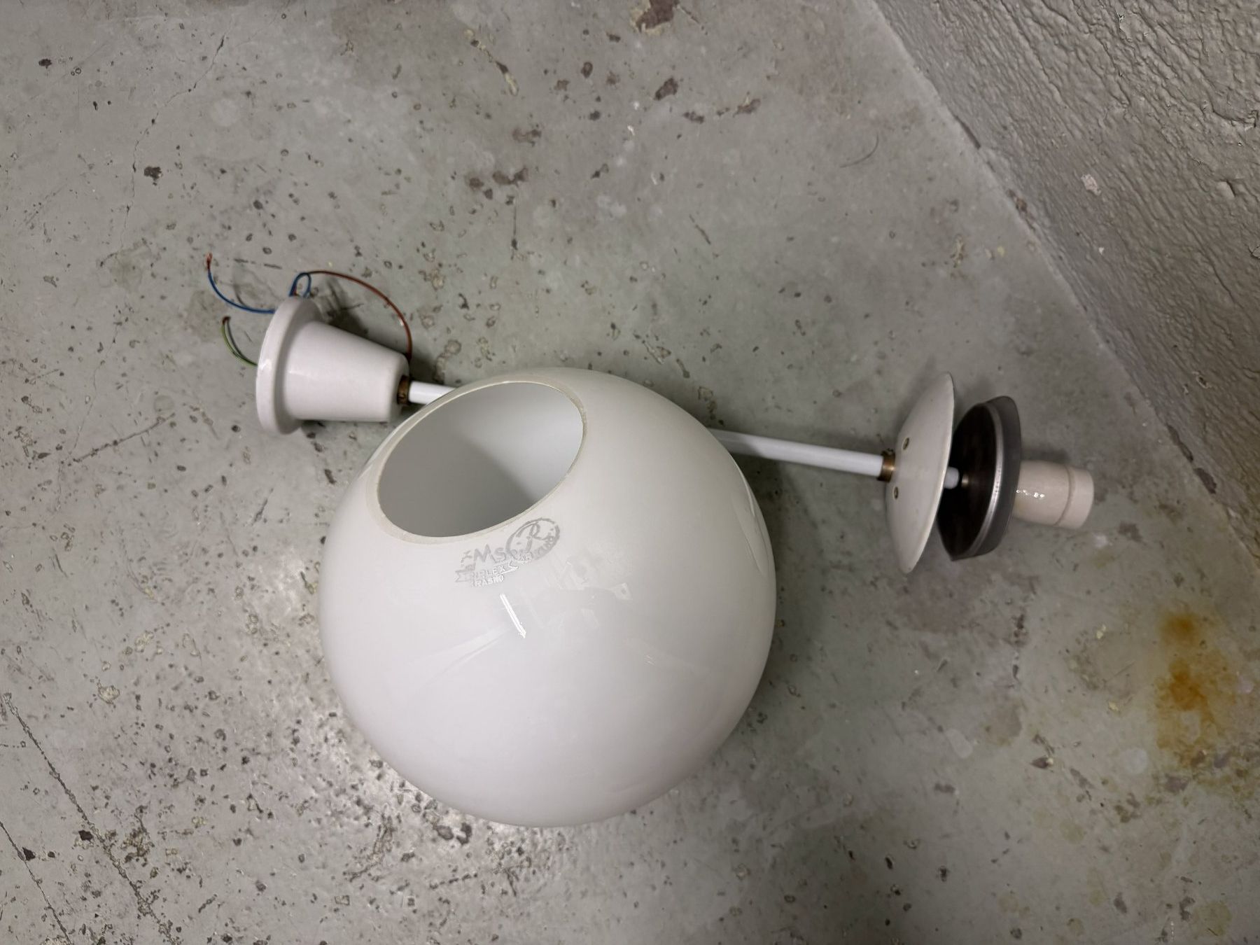 Lampadari & plafoniere: Original Bauhaus Pendelleuchte emailliert 1930er Jahre – Usato da Basel venduto da Roberto002 2