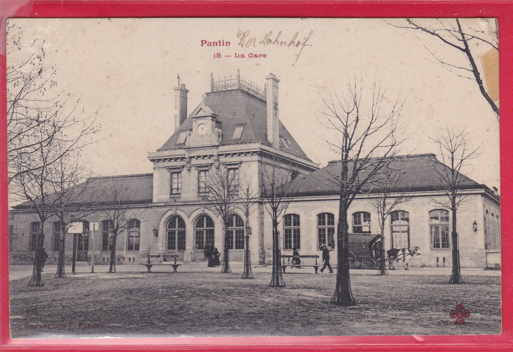 Cartoline postali: PANTIN, LA GARE – Usato da Oberrieden venduto da Gebirgsstelze