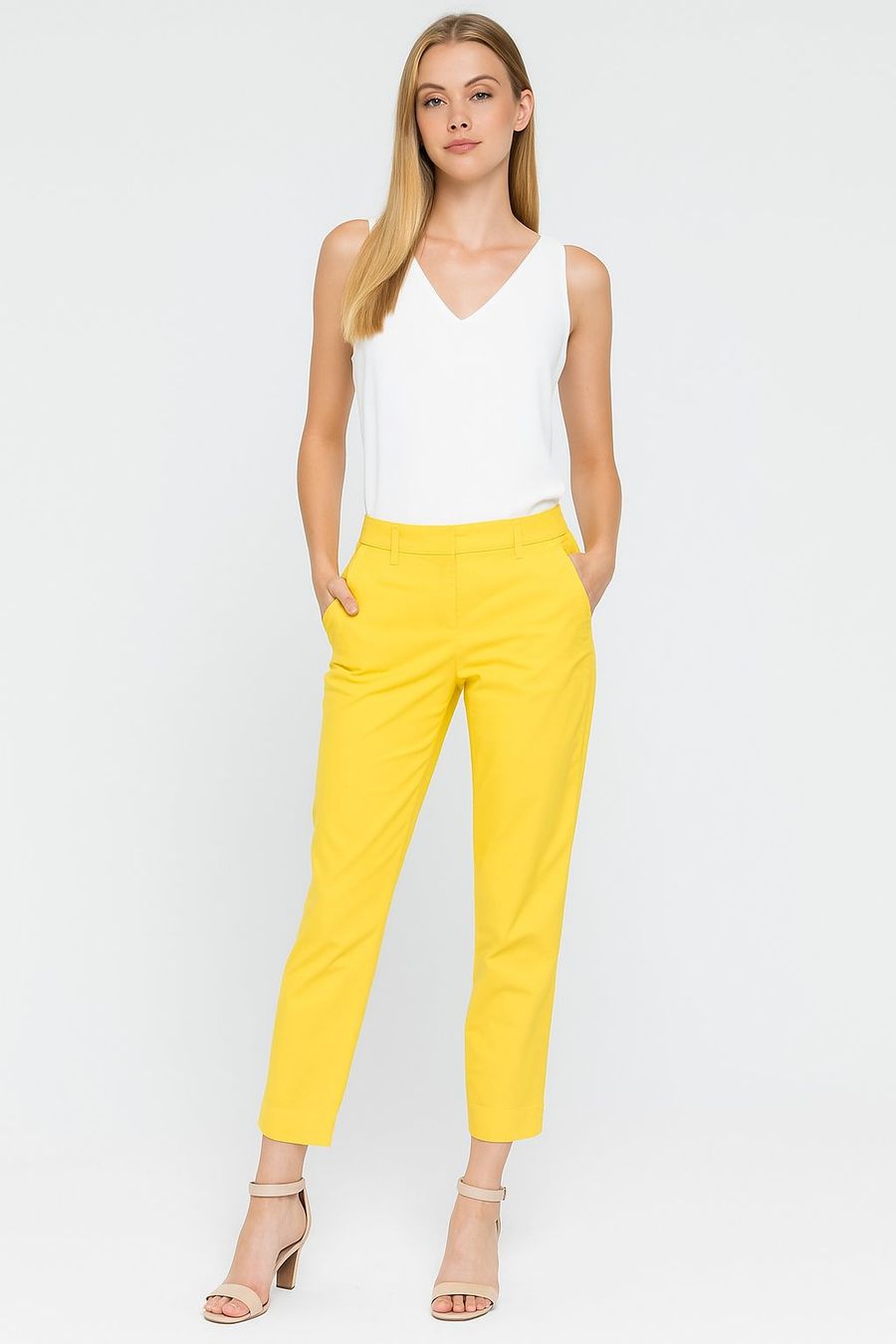 Pantaloni: Gelbe Damen Hose von J.Crew – Usato da Thalwil venduto da Maricortin