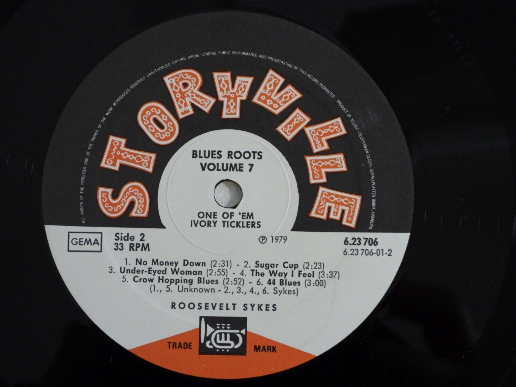 Vinyles: Roosevelt Sykes LP 1979 – D'occasion à Dübendorf par mar_85sd 5