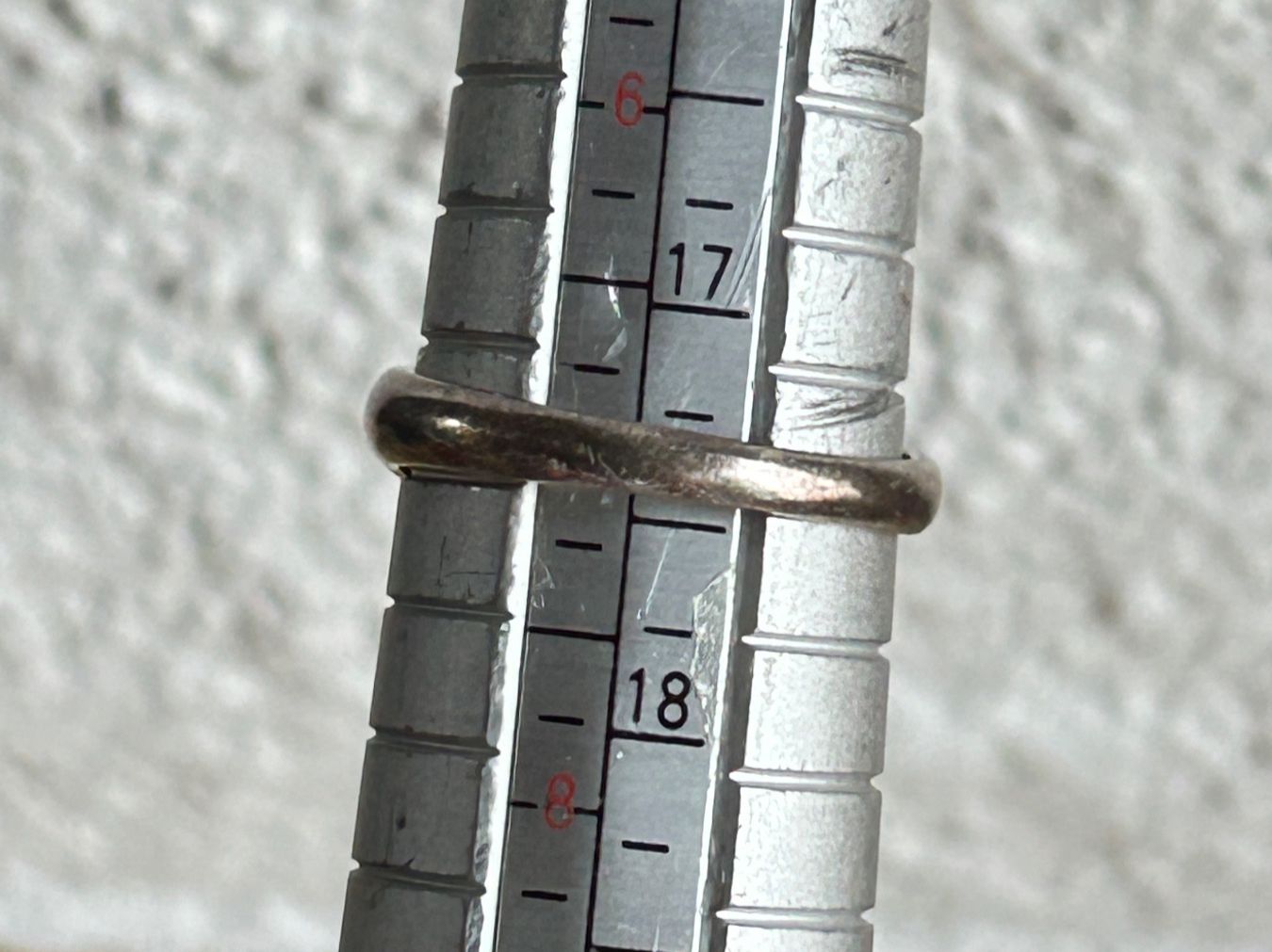 Anelli: Silberring mit zartrosa Stein  (55) – Usato da Dittingen venduto da Bellevista 3