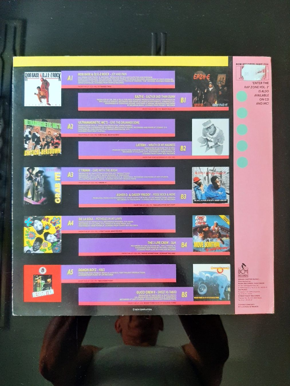 Schallplatten: LP Enter the Rap zone Vol.2 aus 1989 – Gebraucht aus Kreuzlingen von Jack.Daniels 3