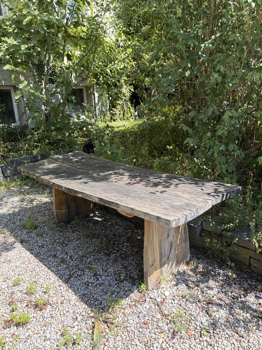 Tavoli: Massiver Holztisch, rustikal Gartentisch – Usato da Flawil venduto da fio_7gfm