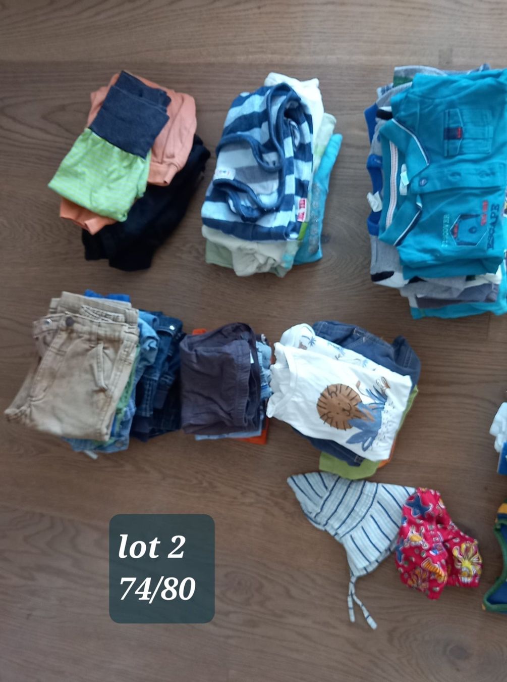 Lotti & Set di vestiti: Lots habits 74/80 – Usato da Tramelan venduto da guidou2048 1