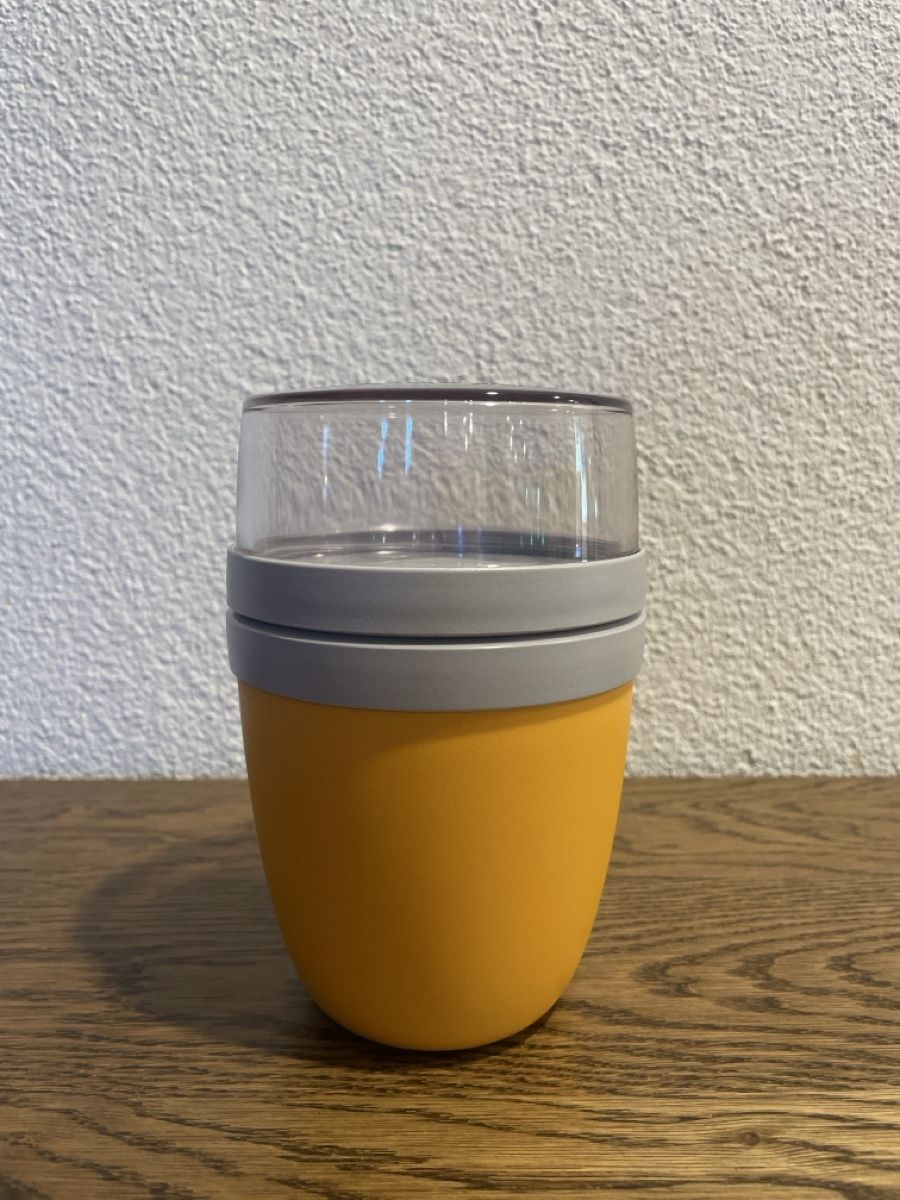 Contenitori & Simili: MyMuesli Becher gelb/grau – Nuovo (secondo la descrizione) da Lyss venduto da Vandy19 1