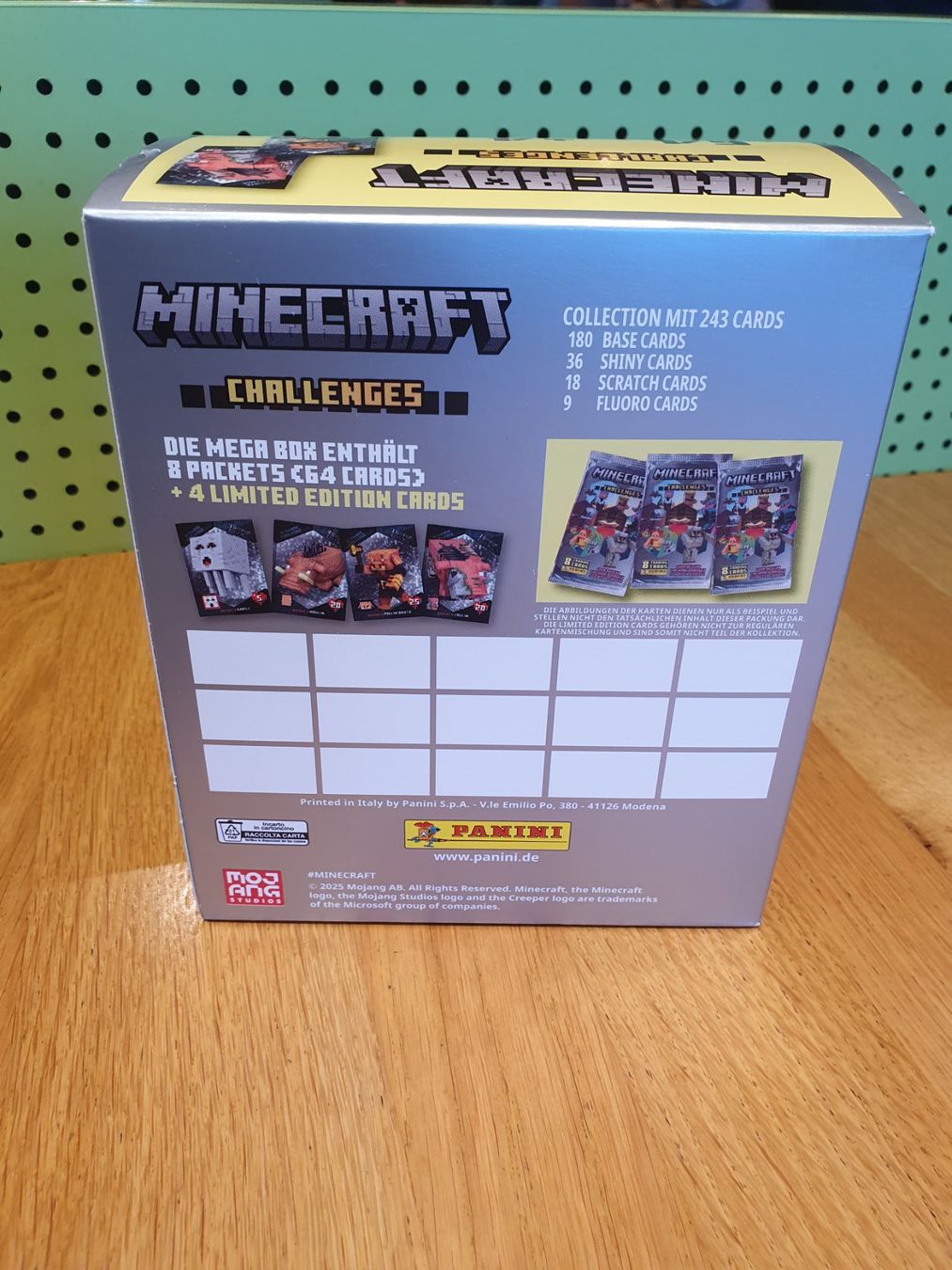 Panini Cartes à collectionner: Minecraft Panini challenges trading cards – Neuf avec emballage d'origine à Oftringen par papillon075 2