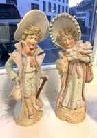 2 antik biskuitporzellan Figuren. Deutsch