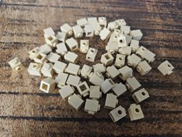 lego 87087 lot de 60 pièces Tan Brick, Modified 1 x 1