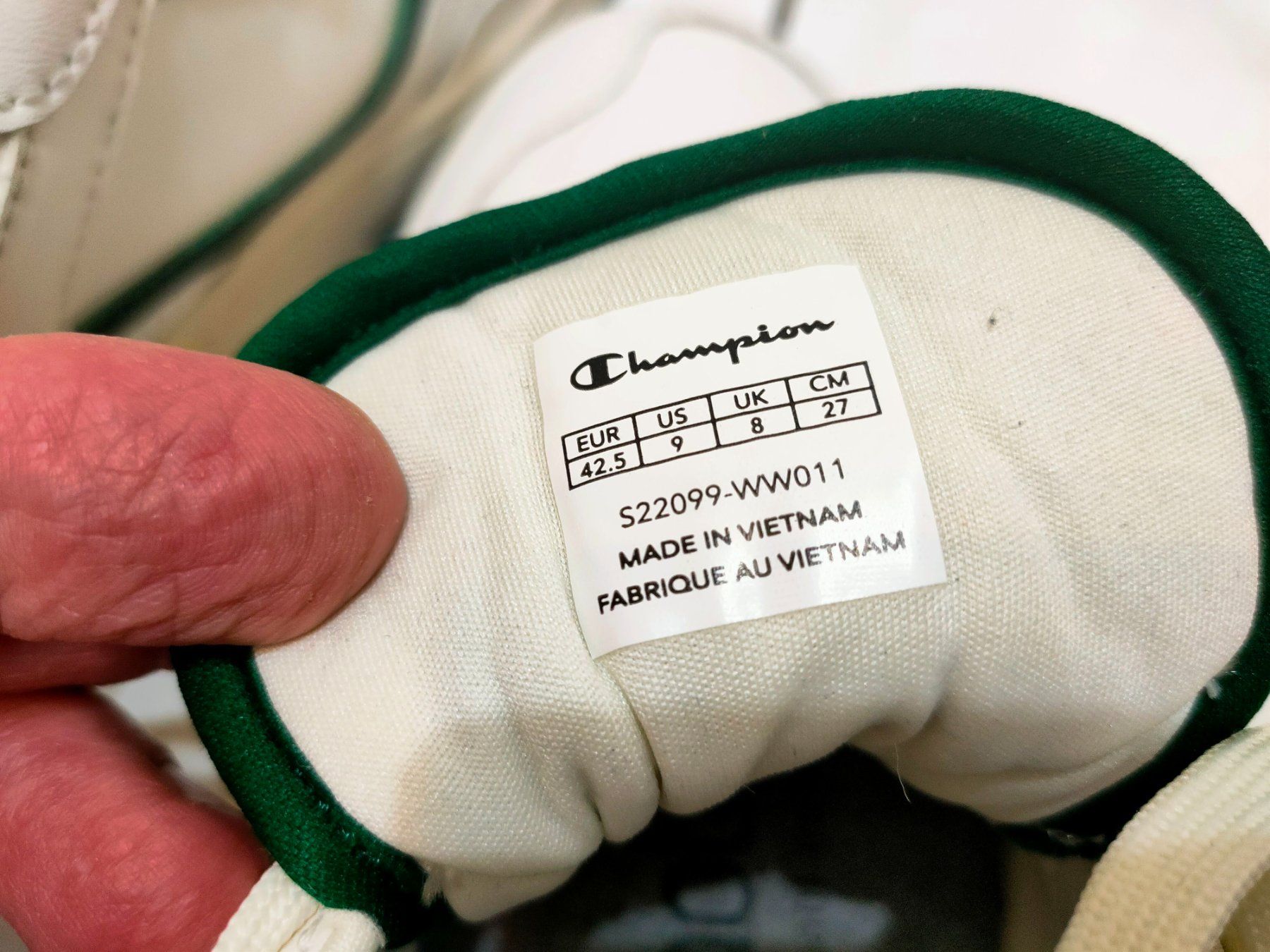 Champion Scarpe da uomo: Champion Sneaker Gr.42.5 – Usato da Bronschhofen venduto da happynews2018 3