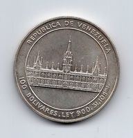 (340) Venezuela, 100 Bolivares, 1986, Vargas, stgl