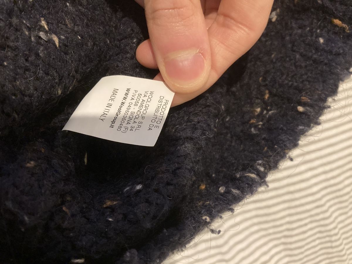 Maglioni & Felpe: Blauer Pullover mit Rundhalsausschnitt – Usato da Zuerich venduto da A.Snd.C 3