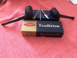Deux pipes anglaises avec accessoires occasion