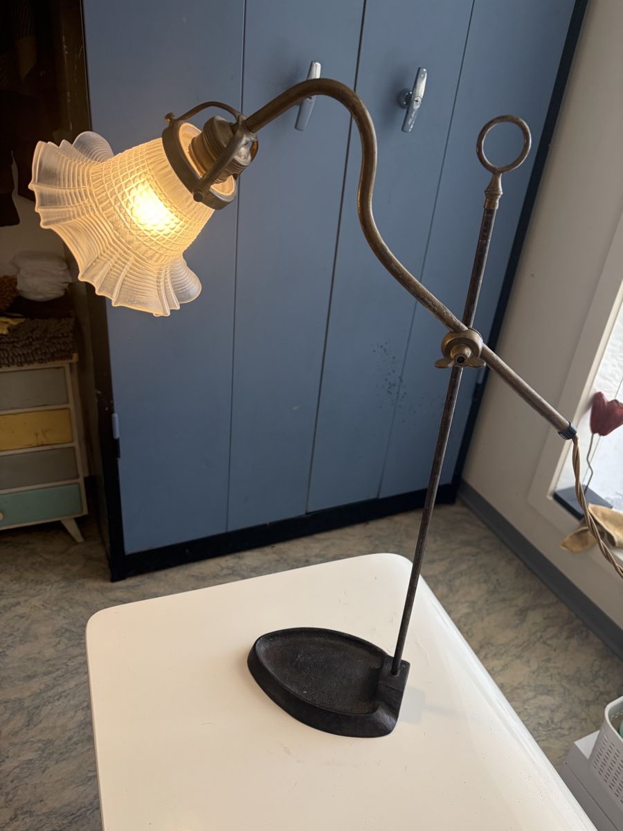 Lampade: Antike Schreibtisch Lampe  – Usato da Biel/Bienne venduto da alexriveros2 7