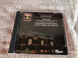 Schumann Mozart: CD Carnegie Hall Aufnahme Entremont