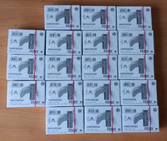 Cartes index Ursus A8 lignées 1800 pièces neuves